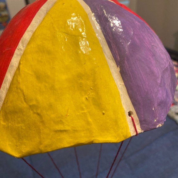 Vintage Parachute Hanging Clown - Picture 9 of 12